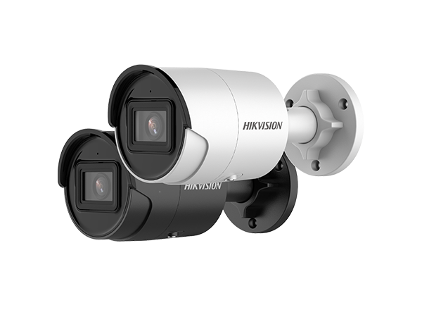 Hikvision 4 MP WDR Fixed Bullet Network Camera (black/white)